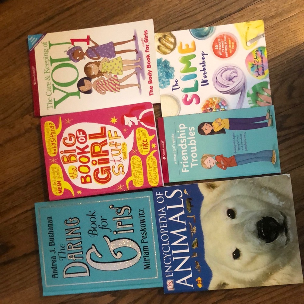 ALL 6 BOOKS FOR TWEEN GIRLS- SOLD TOGETHER
